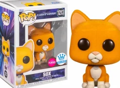 Lightyear (2022) - Sox Flocked Pop! Vinyl Figure (Funko / Popcultcha Exclusive)