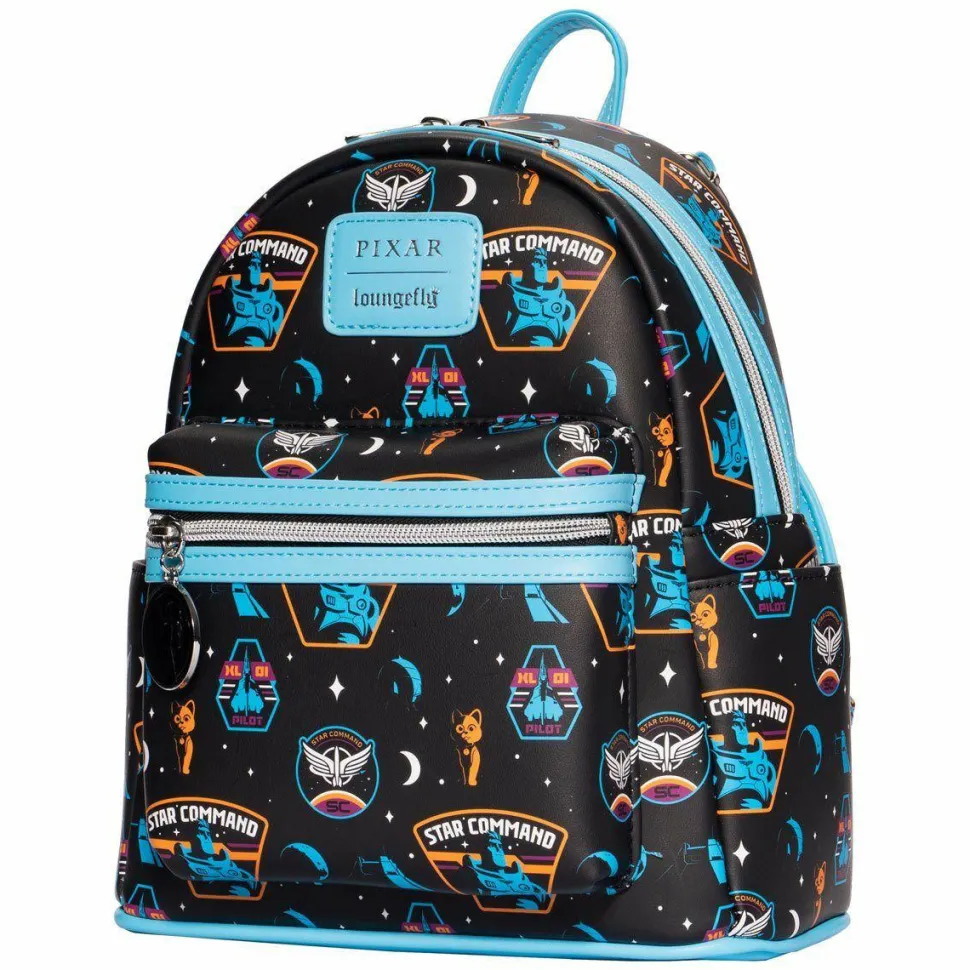 Lightyear - Star Command 10” Faux Leather Mini Backpack