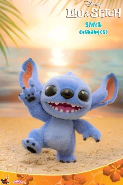Lilo & Stitch (2025) - Stitch Standing Velvet Hair Version Cosbaby (S) Hot Toys Figure