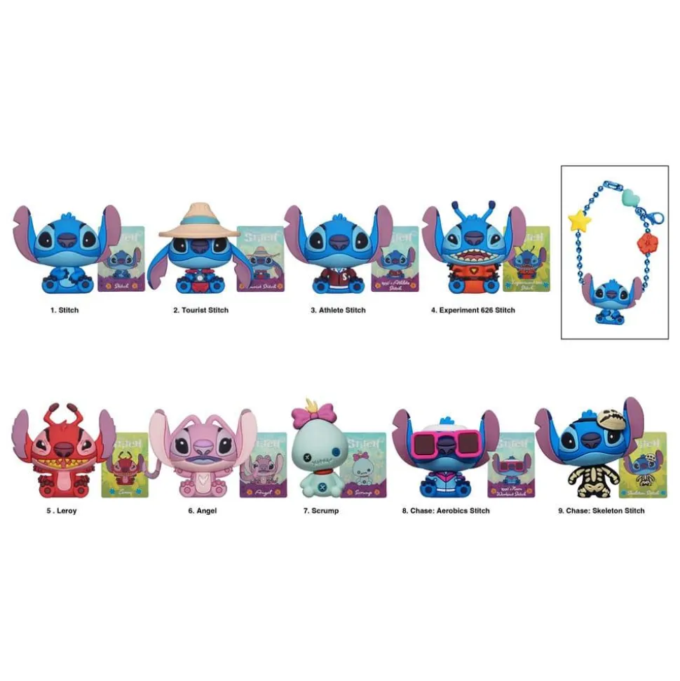 Lilo & Stitch - 3D Charm Bag Clip Blind Bag (Display of 24)