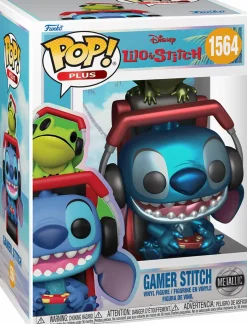 Lilo & Stitch - Gamer Stitch Metallic Pop! Vinyl Figure