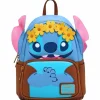 Lilo & Stitch - Hippie Stitch Cosplay 10” Faux Leather Mini Backpack