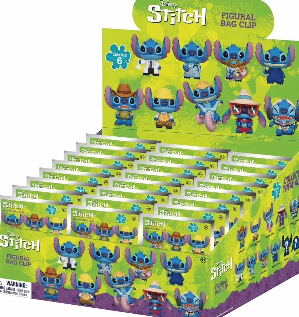 Lilo & Stitch - Series 06 3D Figural Foam Bag Clip Blind Bag (Display of 24)