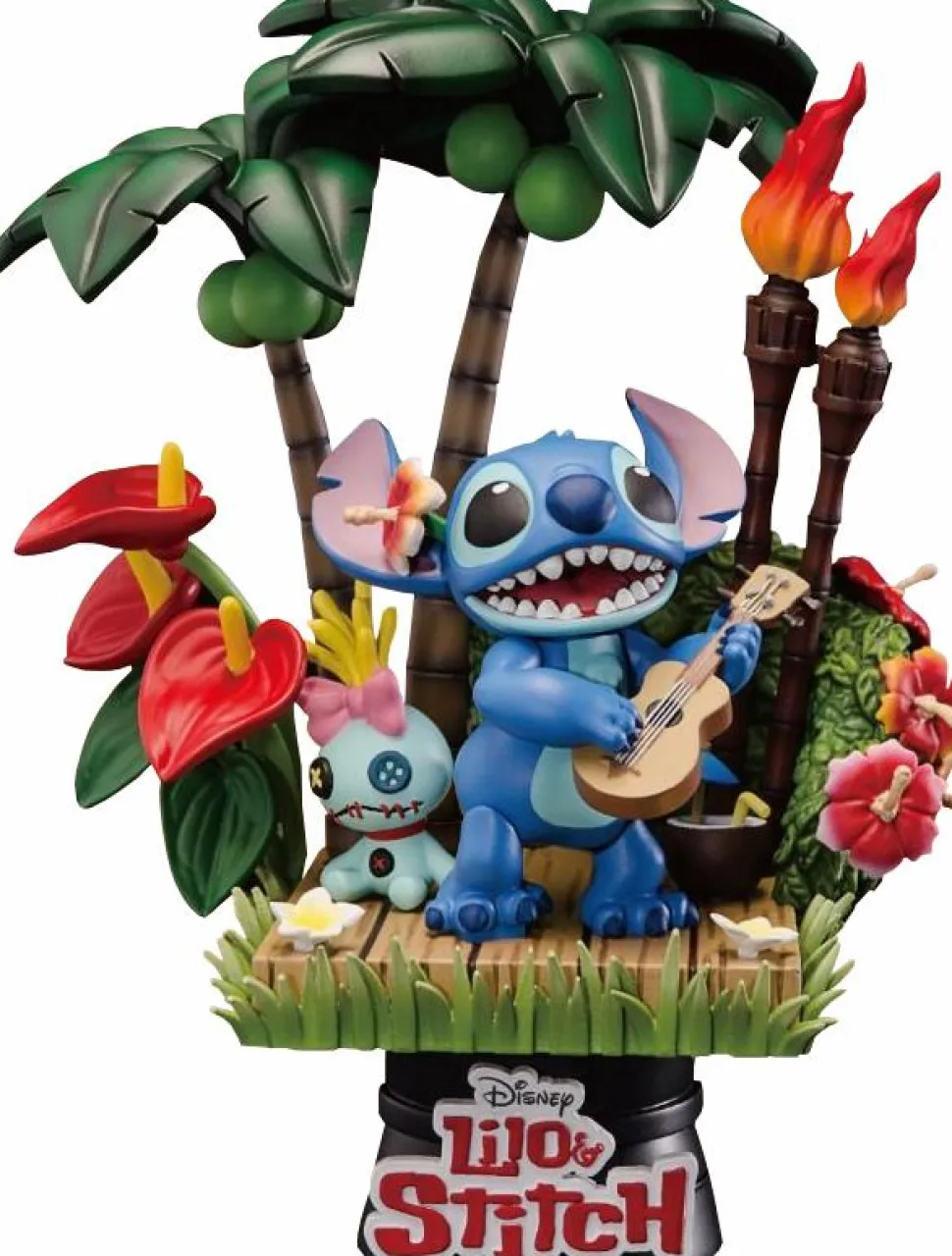Lilo & Stitch - Stitch & Scrump D-Stage 6" PVC Diorama Statue