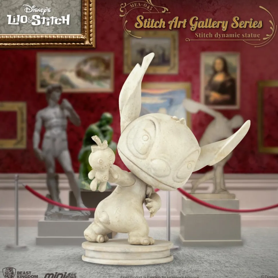 Lilo & Stitch - Stitch Art Gallery Series Mini Egg Attack 3" Action Figure (Display of 6)