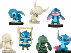 Lilo & Stitch - Stitch Art Gallery Series Mini Egg Attack 3" Action Figure Bundle (Set of 7)