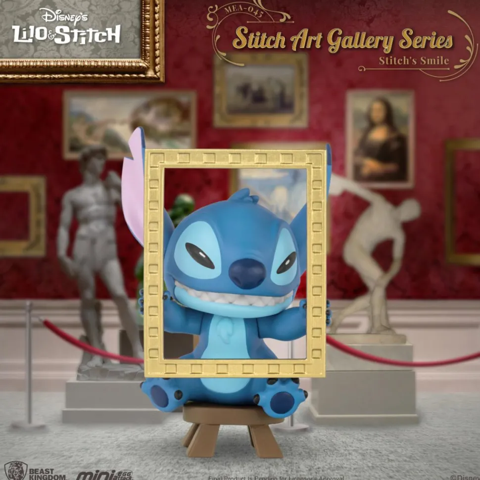 Lilo & Stitch - Stitch Art Gallery Series Mini Egg Attack 3" Action Figure Bundle (Set of 7)