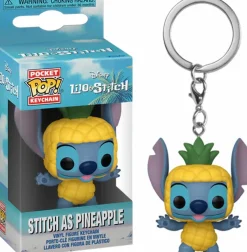 Lilo & Stitch - Stitch as Pineapple Pocket Pop! Keychain