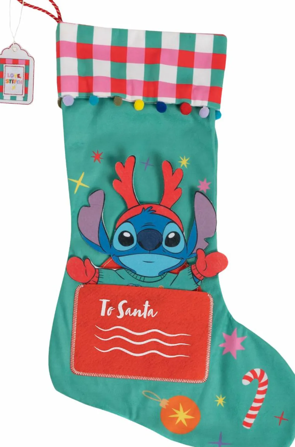 Lilo & Stitch - Stitch Disney Icons & Villains Christmas Stocking