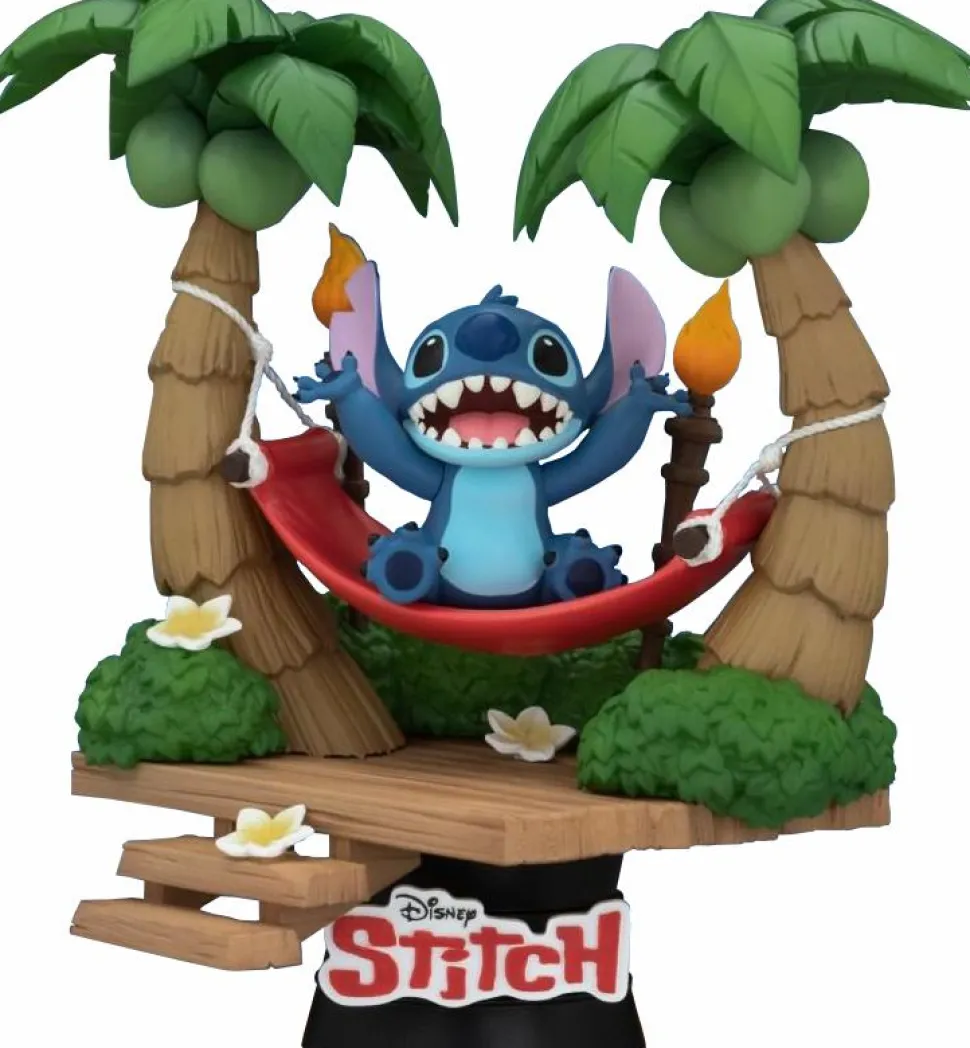 Lilo & Stitch - Stitch in Hammock D-Stage 6" PVC Diorama Statue