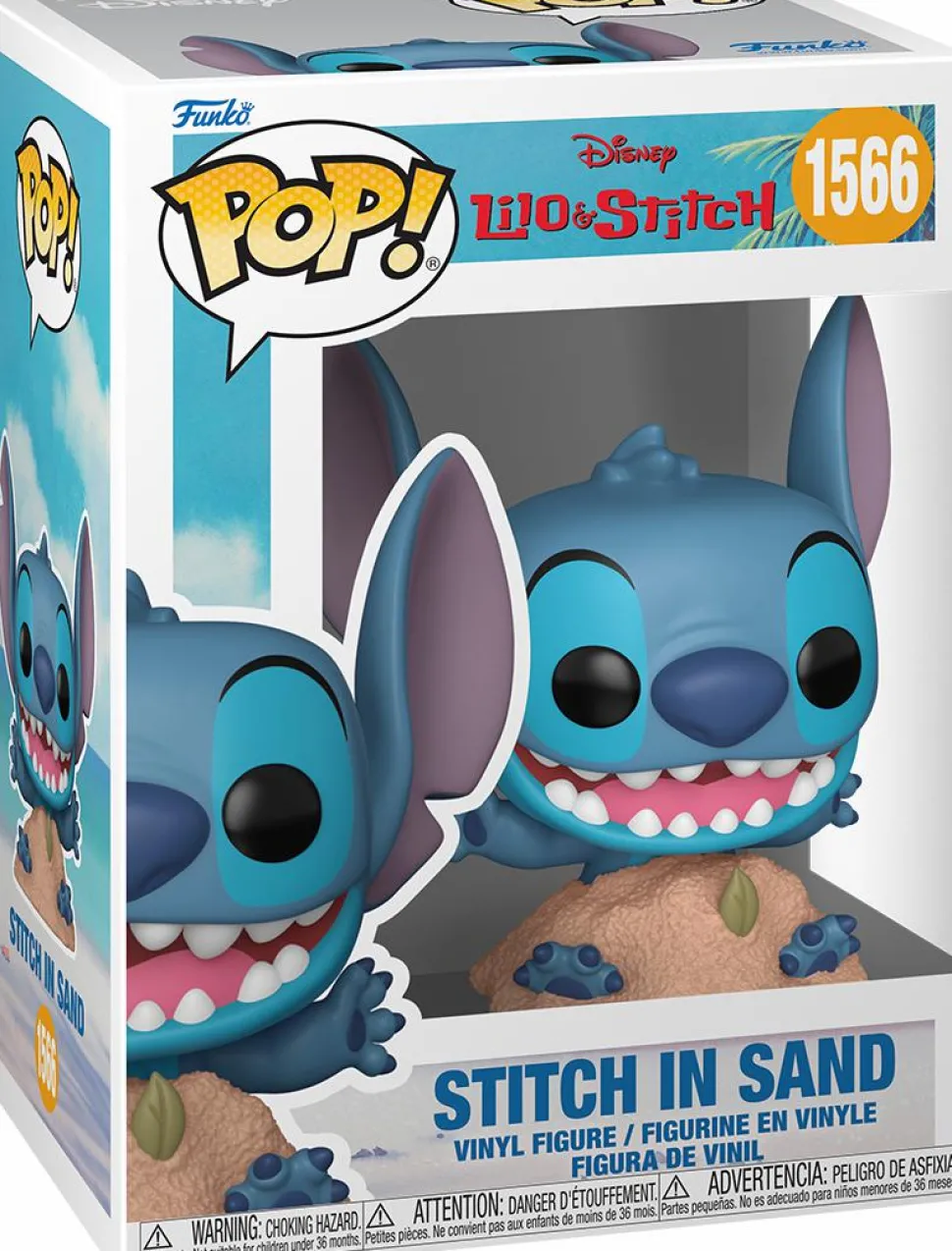 Lilo & Stitch - Stitch in Sand Pop! Vinyl Figure