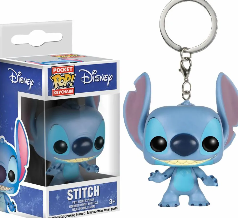 Lilo & Stitch - Stitch Pocket Pop! Vinyl Keychain
