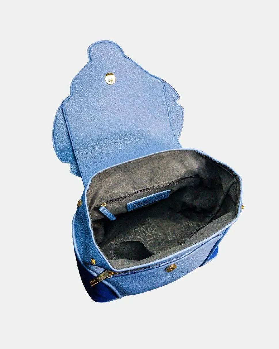Lilo & Stitch - Stitch with Pineapple 11” Faux Leather Flap Mini Backpack