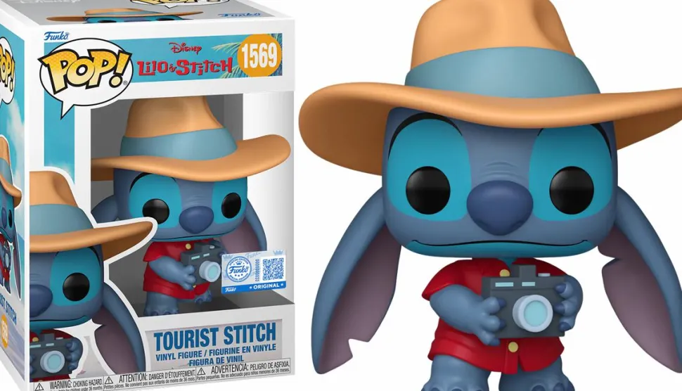 Lilo & Stitch - Tourist Stitch Mystery Box (Includes Tourist Stitch & 3 Exclusive Pop! Vinyl Figures)