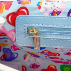 Lisa Frank - Markie Reflection 8” Faux Leather Crossbody Bag