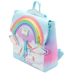 Lisa Frank - Markie Reflection 11” Faux Leather Mini Backpack