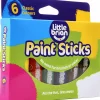 Little Brian - Classic Colour Paint Sticks 6-Pack