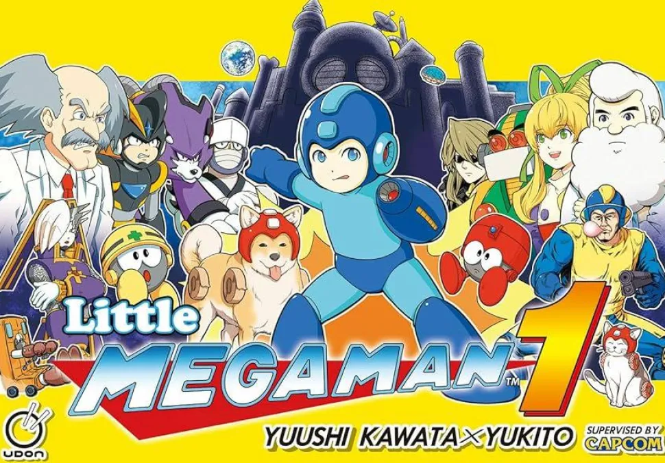 Little Mega Man - Volume 01 Manga Paperback Book