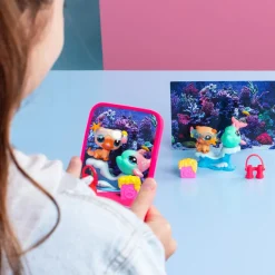 Littlest Pet Shop - Aquarium Shell-Fie Petfluencers Mini Figure 2-Pack (Series 1)