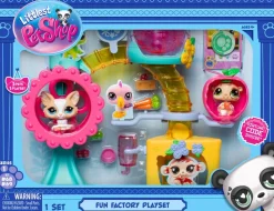 Littlest Pet Shop - Fun Factory Playground Playset (Series 1)