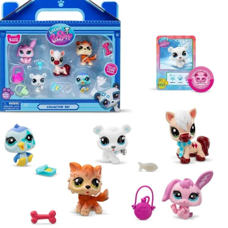 Littlest Pet Shop - Winter Besties Collector Set Mini Figure 5-Pack