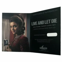 Live and Let Die - Tarot Cards 1:1 Scale Life-Size Prop Replica