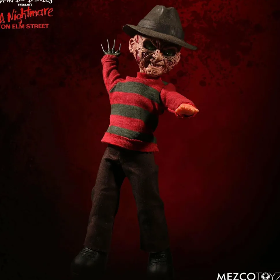 Living Dead Dolls - A Nightmare on Elm Street Freddy Krueger Talking 10” Doll