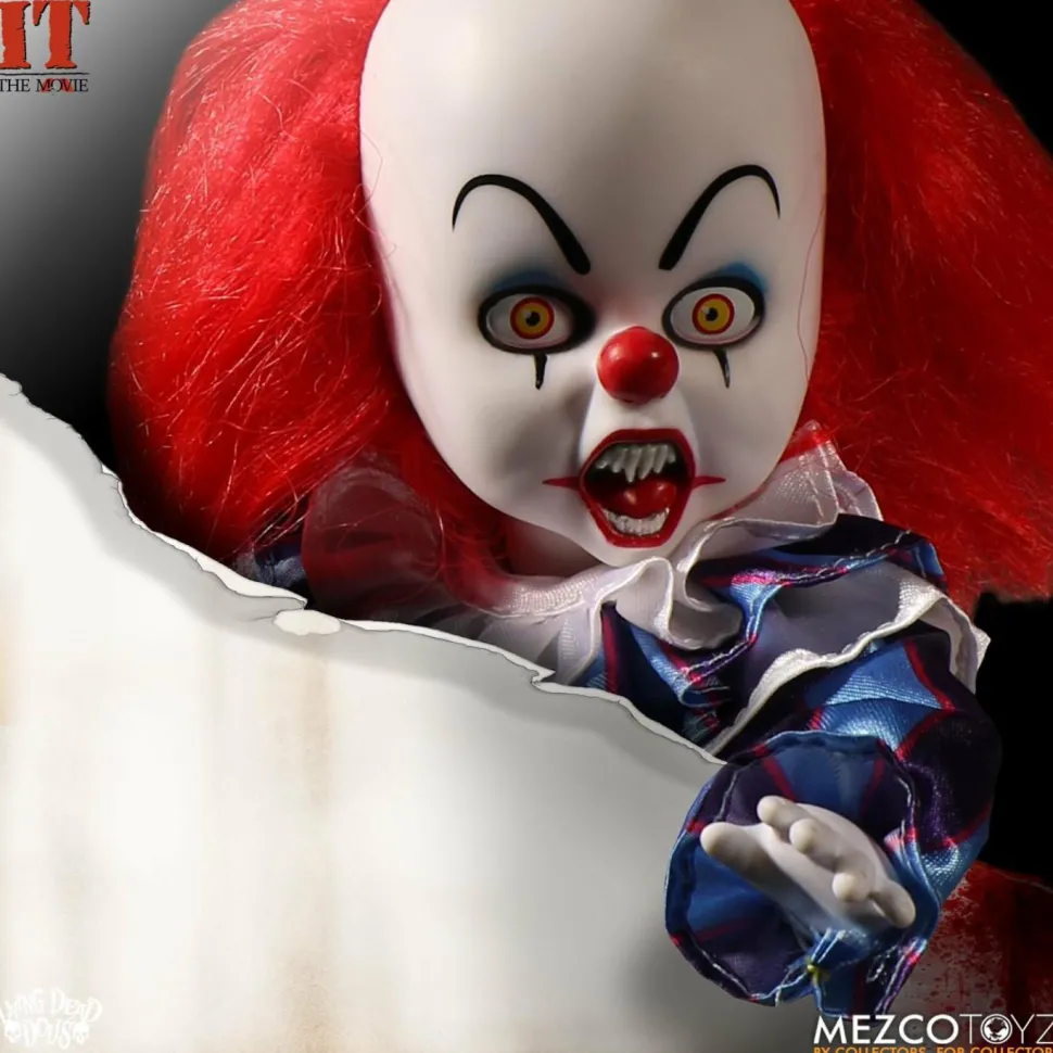 Living Dead Dolls - IT (1990) Pennywise 10” Doll