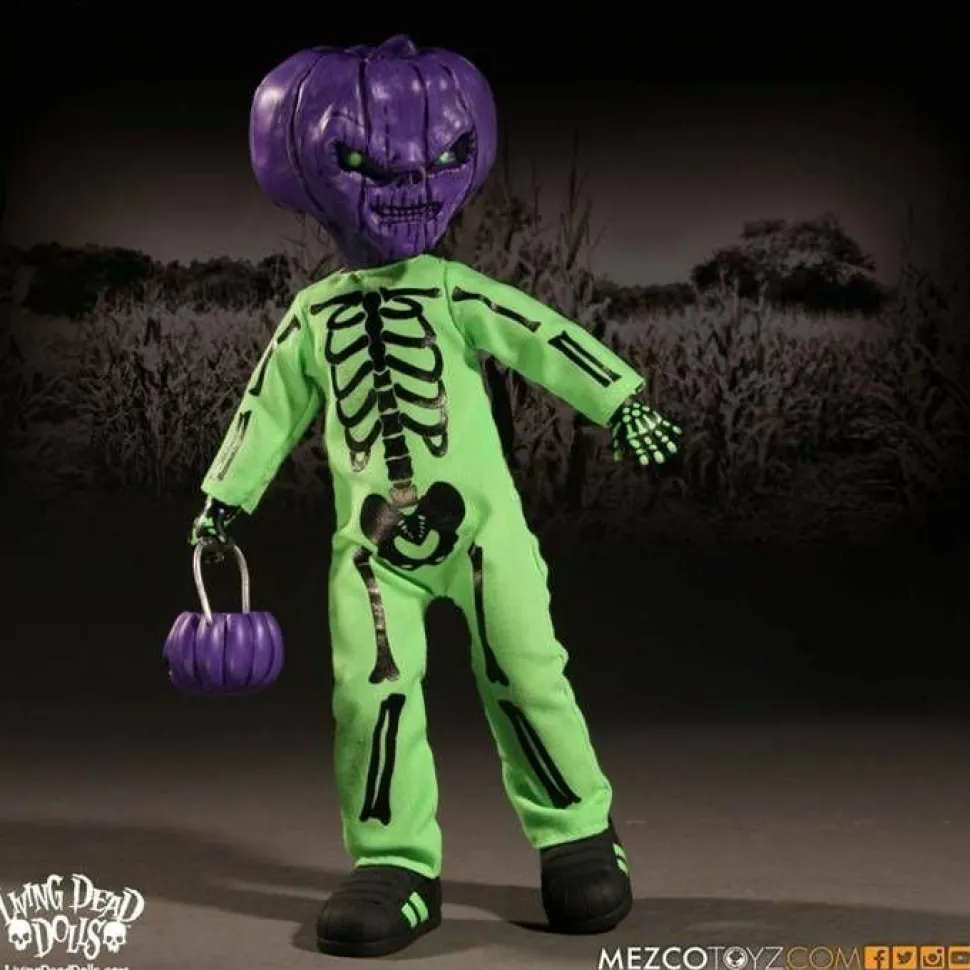 Living Dead Dolls - Jack O Lantern Purple & Green Variant (2016 Halloween Australian Exclusive)