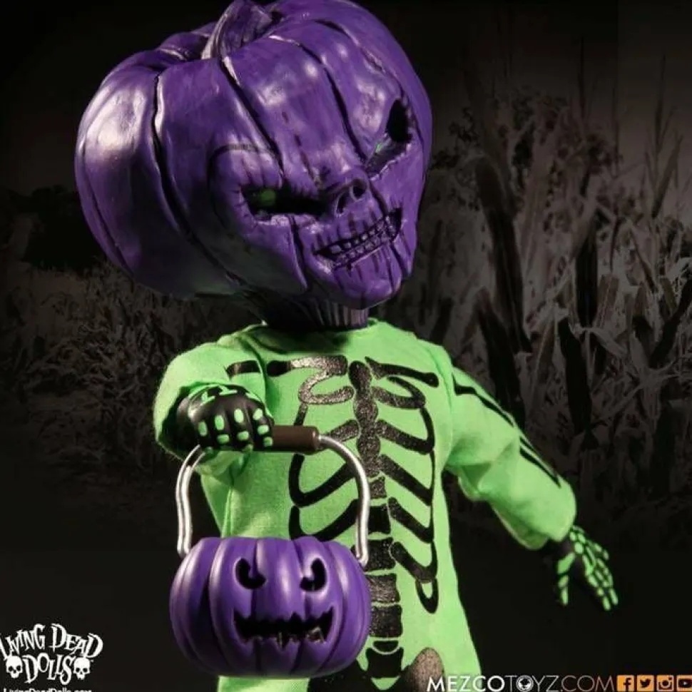 Living Dead Dolls - Jack O Lantern Purple & Green Variant (2016 Halloween Australian Exclusive)