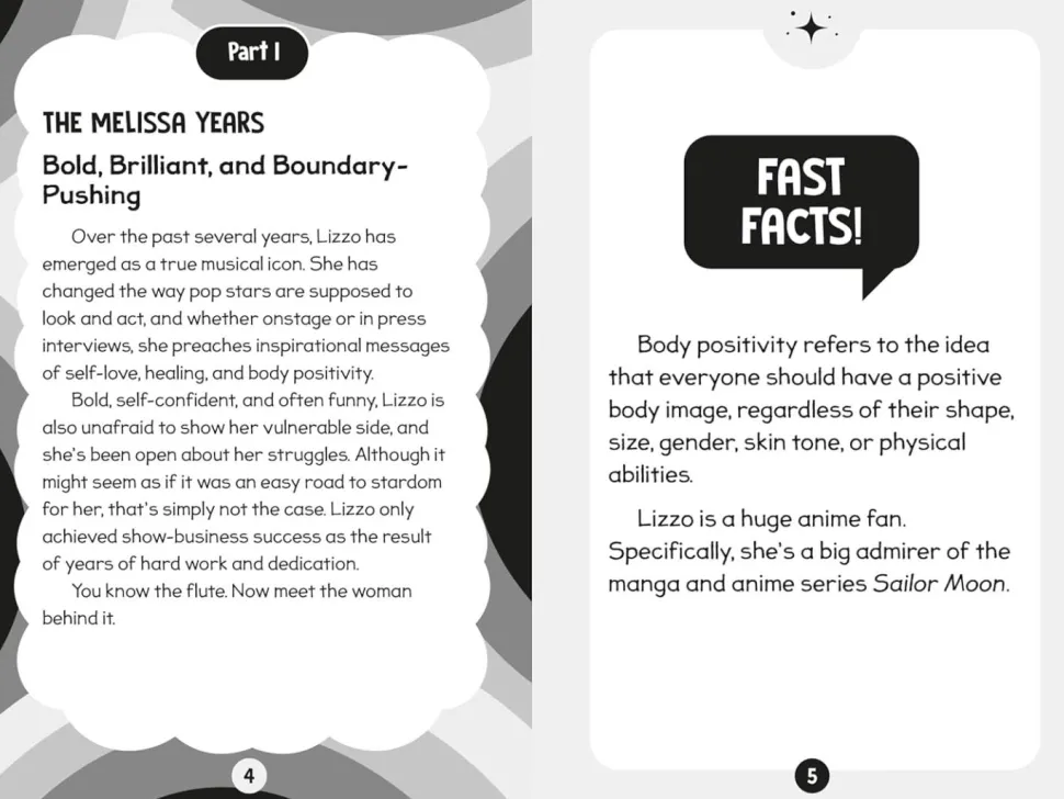 Lizzo - 96 Facts About Lizzo: Quizzes, Quotes, Questions, and More! Paperback Book