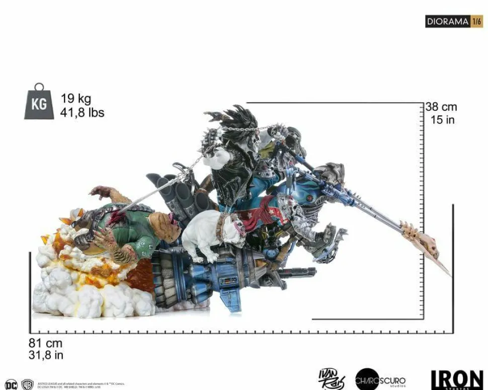 Lobo - Lobo 1/6th Scale Diorama Statue by Ivan Reis