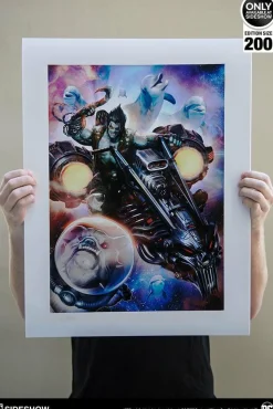 Lobo - Lobo: The Last Czarnian Premium Art Print by Dave Wilkins