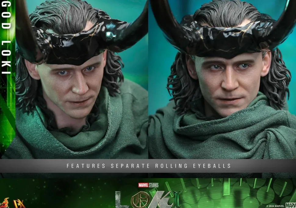 Loki (2021) - God Loki 1/6th Scale Hot Toys Action Figure