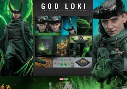 Loki (2021) - God Loki 1/6th Scale Hot Toys Action Figure