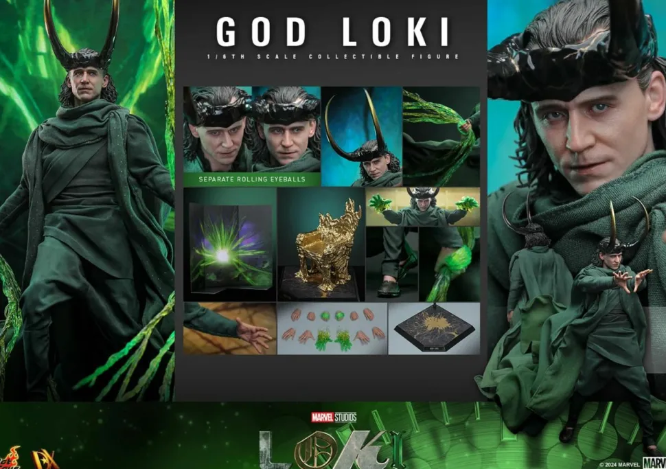 Loki (2021) - God Loki 1/6th Scale Hot Toys Action Figure