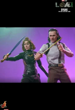 Loki (2021) - Loki & Sylvie Hot Toys 1/6th Scale Action Figure Bundle (Set of 2)