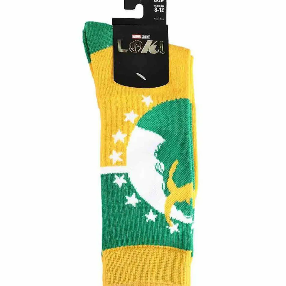 Loki (2021) - Vote for Loki Crew Socks (One Size)