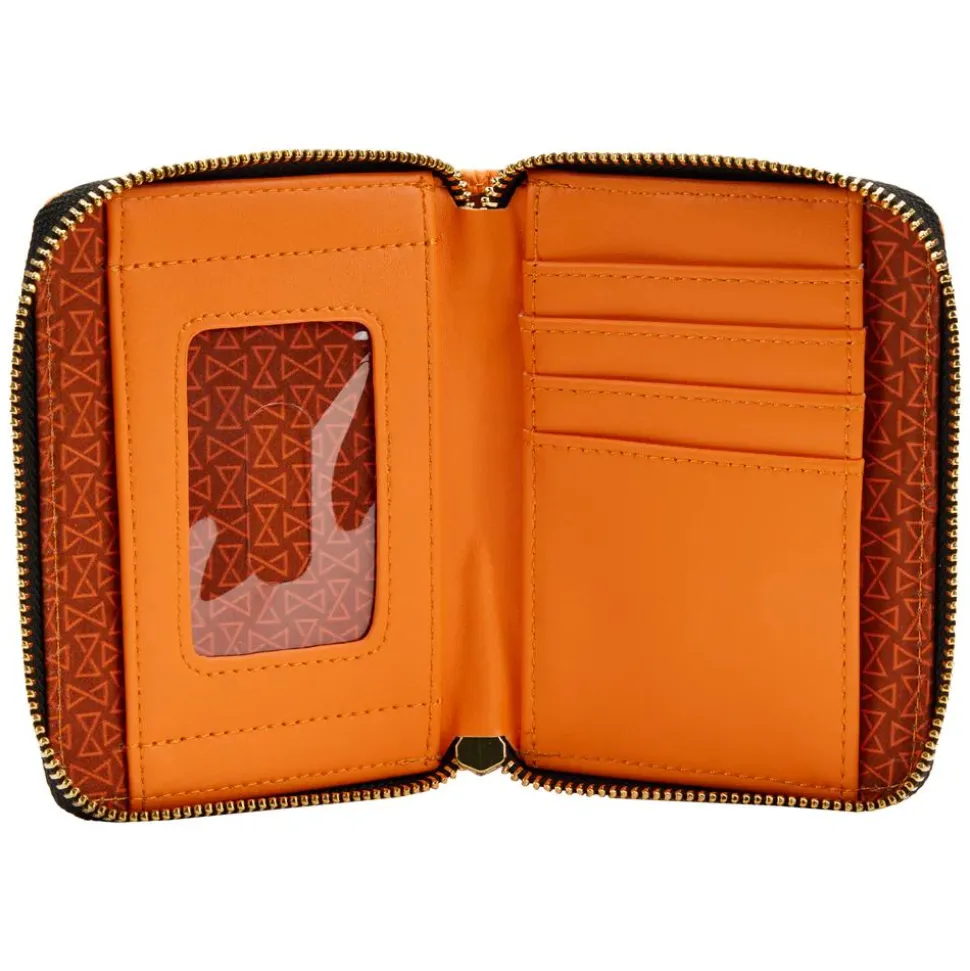 Loki - Miss Minutes 4” Faux Leather Zip-Around Wallet