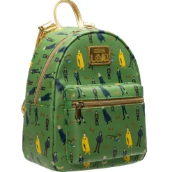 Loki - Multi-Loki 10” Faux Leather Mini Backpack