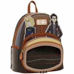 Loki - TVA Multiverse Lenticular 10" Faux Leather Mini Backpack