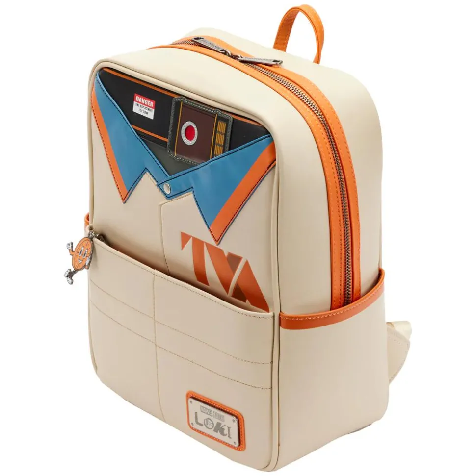 Loki - Variant TVA Light Up 12” Faux Leather Mini Backpack
