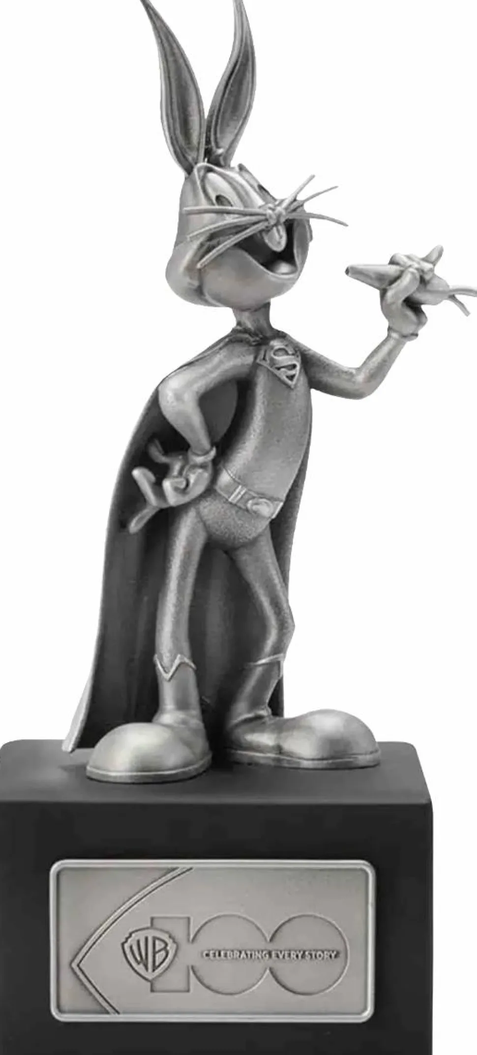 Looney Tunes - Bugs Bunny as Superman WB100 Limited Edition 8" Pewter Statue