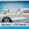 Looney Tunes - Bugs Bunny & 1957 Chevrolet Corvette Hollywood Rides 1/24th Scale Die-Cast Vehicle Replica