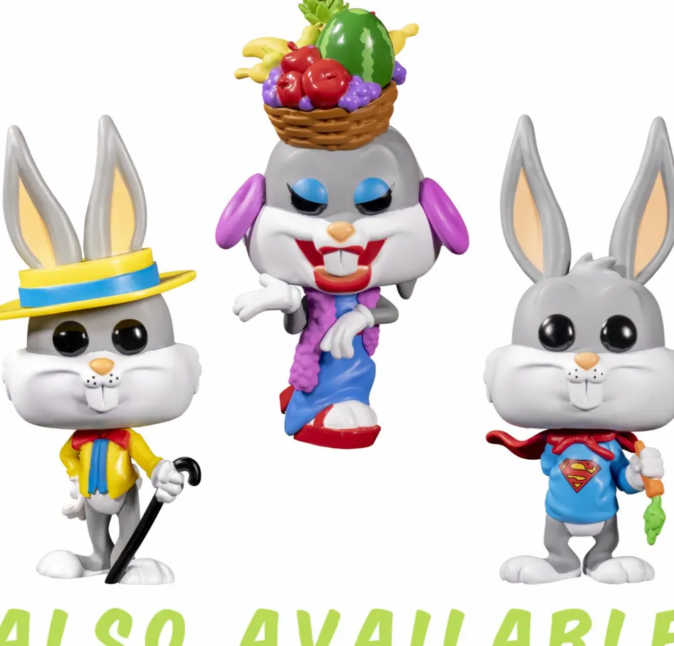 Looney Tunes - Bugs Bunny with Fruit Hat 80th Anniversary Pop! Vinyl Figure