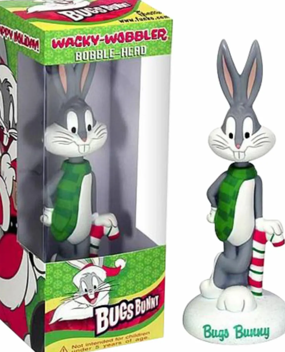 Looney Tunes - Bugs Bunny Christmas Wacky Wobbler Bobble Head