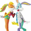 Looney Tunes - Kissing Lola & Bugs Bunny 7” Statue by Romero Britto