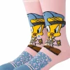 Looney Tunes - Looney Tunes x Stance Tweety Crew Socks (One Size)