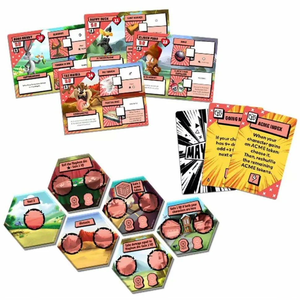 Looney Tunes - Mayhem Board Game