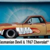 Looney Tunes - Tasmanian Devil & 1967 Chevrolet El Camino Hollywood Rides 1/24th Scale Die-Cast Vehicle Replica